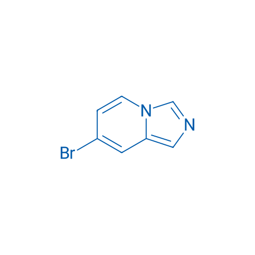 7-溴咪唑并[1,5-a]吡啶 结构式