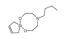 9-丁基-6,12-二氧杂-9-氮杂-5-硅杂螺[4.7]十二碳-2-烯 结构式