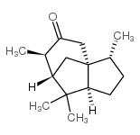 雪松烷-9-酮 结构式