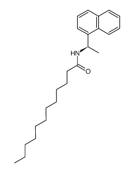 Dodecanamide, N-[(1R)-1-(1-naphthalenyl)ethyl]- 结构式