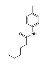 N-(4-甲基苯基)己酰胺 结构式