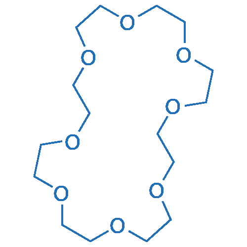 24-冠8-醚 结构式