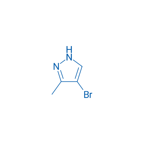 4-溴-3-甲基吡唑 结构式