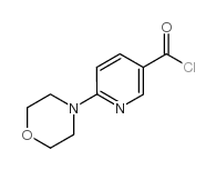 6-吗啉烟酰氯 结构式