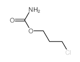 氨基甲酸-3-氯丙酯 结构式