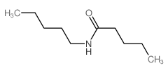 N-戊基戊酰胺 结构式