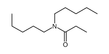 N,N-二戊基丙酰胺 结构式