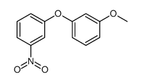 1-(3-甲氧基苯氧基)-3-硝基苯 结构式