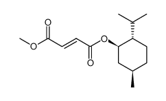 2-Butenedioic acid (2E)-, methyl (1R,2S,5R)-5-methyl-2-(1-methylethyl)cyclohexyl ester (9CI) 结构式