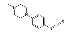 1-(4-异硫代氰酰基苯基)-4-甲基哌嗪 结构式