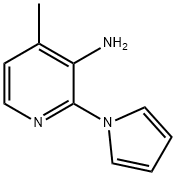 4-甲基-2-(1H-吡咯-1-基)-3-吡啶胺 结构式