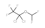 1,1-二氯-2,2,2-三氟乙基二氟甲醚 结构式