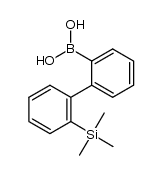 2'-(三甲基硅基)联苯-2-基硼酸 结构式