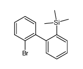 (2'-bromo-[1,1'-biphenyl]-2-yl)trimethylsilane 结构式