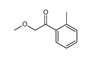 2-甲氧基-1-(2-甲基苯基)乙酮 结构式
