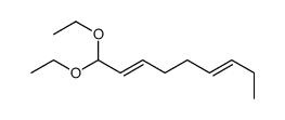 1,1-二乙氧基-(Z,Z)-2,6-壬二烯 结构式