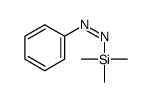 苯基(三甲基硅烷基)-二氮烯 结构式