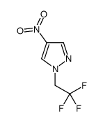 4-硝基-1-(2,2,2-三氟乙基)-1H-吡唑 结构式