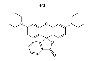 罗丹明B盐酸盐 结构式