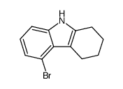 5-溴-1,2,3,4-四氢咔唑 结构式