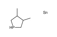 3,4-二甲基-1-(三甲基锡基)-1H-磷杂环戊二烯 结构式
