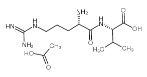 H-Arg-Val-OH 结构式