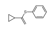 Benzene, [(1-cyclopropylethenyl)thio]- 结构式