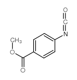 4-异氰酰基苯甲酸甲酯 结构式