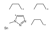 1-甲基-5-(三丁基锡基)-1H-1,2,3-三唑 结构式