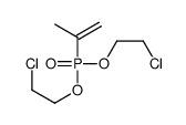 2-[双(2-氯乙氧基)磷酰基]丙-1-烯 结构式