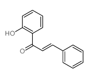 (2E)-1-(2-羟基苯基)-3-苯基-2-丙烯-1-酮 结构式
