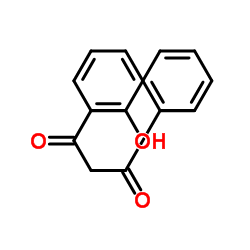 苯甲酰(2-羟基苯酰)甲烷 结构式