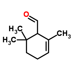 α-环柠檬醛 结构式