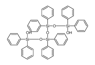 1,1,3,3,5,5,7,7-八苯基-1,3,5,7-四硅氧烷-1,7-二醇 结构式