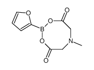 2-呋喃基硼酸甲基亚氨基二乙酸酯 结构式