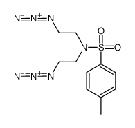 N,N-双(2-叠氮乙基)-4-甲基苯磺酰胺 结构式