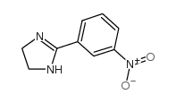 4,5-二氢-2-(3-硝基苯)-1H-咪唑 结构式