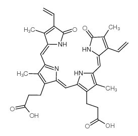 去氢胆红素 结构式