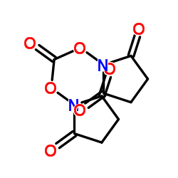 N,N'-二琥珀酰亚胺基碳酸酯 结构式