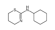 环己基-(5,6-二氢-4H-[1,3]噻嗪-2-基)-胺 结构式
