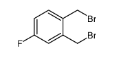 1,2-二(溴甲基)-4-氟苯 结构式