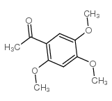 2′,4′,5′-三甲氧基苯乙酮 结构式