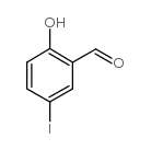 5-碘水杨醛 结构式