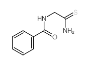 N-(2-氨基-2-硫氧代乙基)苯甲酰胺 结构式