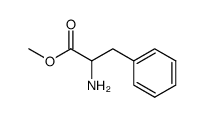 甲基 3-苯基-DL-丙氨酸酯 结构式