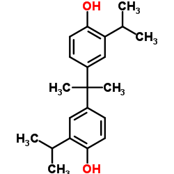2,2-双(4-羟基-3-异丙苯基)丙烷 结构式