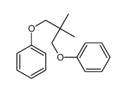 Benzene, 1,1'-[(2,2-dimethyl-1,3-propanediyl)bis(oxy)]bis- 结构式