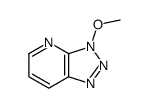 3-甲氧基-3H-[1,2,3]三唑并[4,5-b]吡啶 结构式