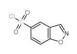 苯并[d]异噁唑-5-磺酰氯 结构式