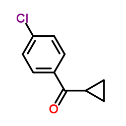 4-氯苯基环丙基甲酮 结构式